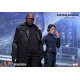 Captain America The Winter Soldier Movie Masterpiece Action Figure 1/6 Nick Fury 30 cm